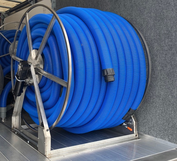 Vaccun hose reel 